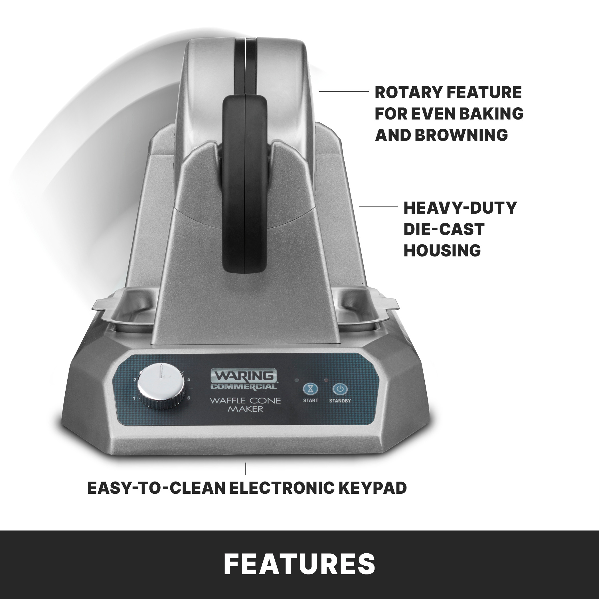 Single Waffle Cone Maker